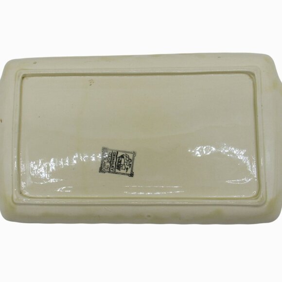 GRINDLEY CERAMIC Tray Ornate Handles Geometric Floral Border England Vintage 11" - Picture 3 of 10